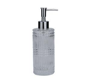 Dispensador jabón vidrio blanco