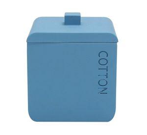 Canister baño moderno azul