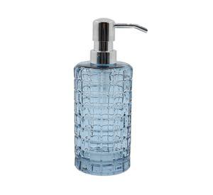 Dispensador jabón vidrio azul