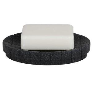 Jabonera moderno poliresina negro
