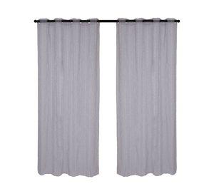 Cortina Voile 140x230 cm azul