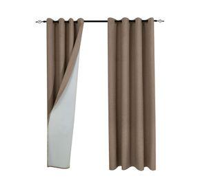 Cortina blackout Maria 140x230 cm taupe