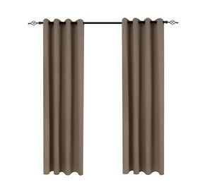 Cortina sun out Daniela lino 140x230 cm taupe