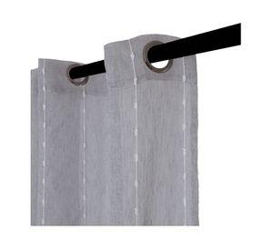 Cortina Voile 140x230 cm azul