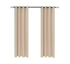 Cortina Espiga 140x230 cm beige claro