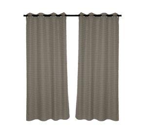 Cortina sun out Lineas 140x230 cm café