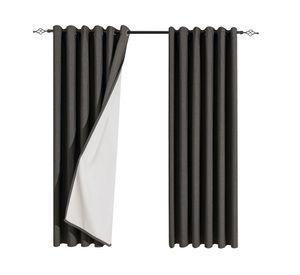 Cortina blackout Maria 200x230 cm grafito