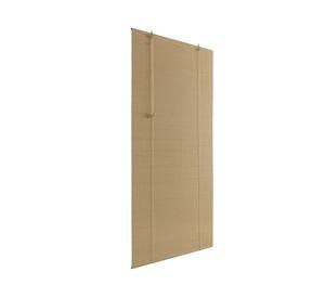 Roller bamboo borla 160 x 165 cm café