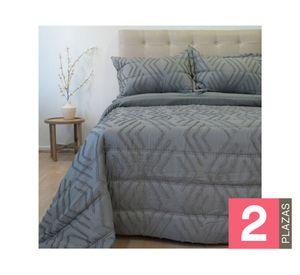 Plumón Touch gris 2 plazas