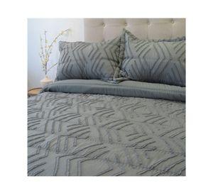 Plumón Touch gris 2 plazas