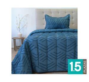 Plumón Touch azul 1.5 plazas