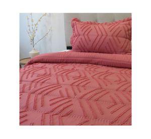 Plumón Touch coral 1.5 plazas