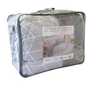 Plumón sherpa Outboss estampado 2 plazas D1