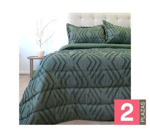Plumón Touch verde 2 plazas