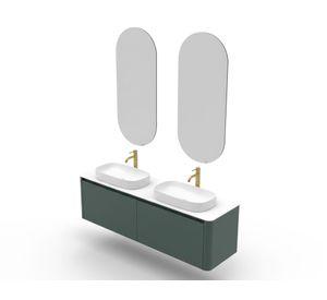 Mueble vanitorio 140 cm + espejo Rua