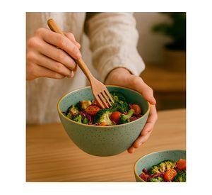 Bowl 600 ml Summer-Gingko menta 4 unidades