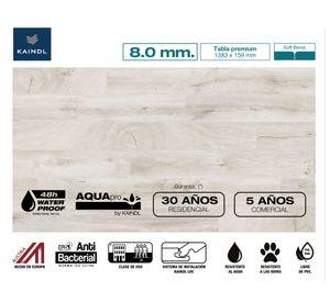 Piso flotante Aquapro Snow 8 mm 2.2 m2