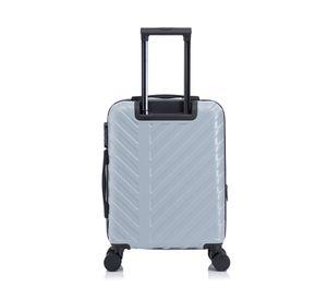 Maleta rígida 8 ruedas D1 gris 12 kg