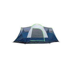 Carpa 8 Personas Camping Outdoor Azul