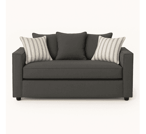 LIVING 311 ROMEO MARENGO SOFA 3 CUERPOS RESORTES + 2 SITIALES DE MADERA