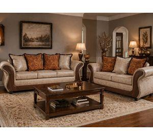 Juego de Living 3 2 Palermo Beige