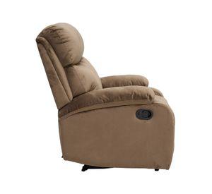 Berger Reclinable Milan Terciopelo Café