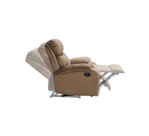 Berger Reclinable Milan Terciopelo Café