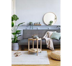 Futón Harper Gris 165x67x70