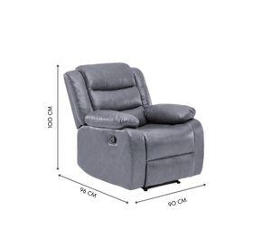 Berger Reclinable 1 Cuerpo Moderno PU Berlín KM060RBR