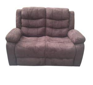Living Reclinable Sofá 3 Cuerpos + Sofá 2 Cuerpos + Berger Café Norman SET2011LFBR