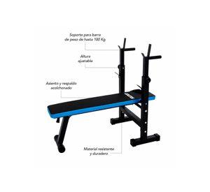Press Banca Atletis F1000 - 100 Kg de Carga