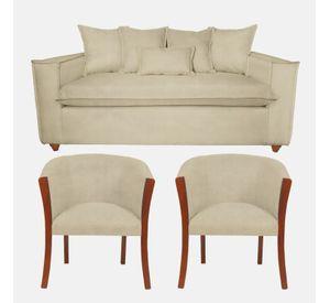 Living 311 amadeo + 2 Sitiales beige