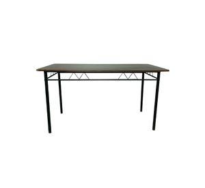 Juego de comedor 6P Verona Negro 74x80x140 cm