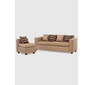 Seccional Jazmin 3.1 Chenille Tabaco