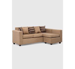 Seccional Jazmin 3.1 Chenille Tabaco