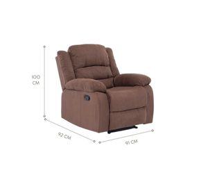 Living Sofá 3 Cuerpos Reclinable Martell + 2 Bergers 98060
