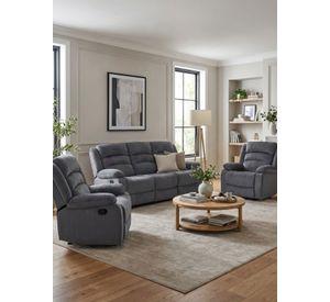 Living Sofá 3 Cuerpos Reclinable Martell + 2 Bergers 98060