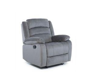 Living Sofá 3 Cuerpos Reclinable Martell Café + 2 Bergers 98060
