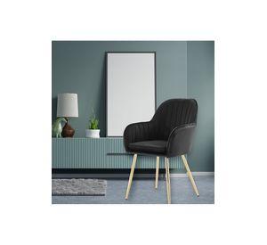 Pack 2 sillas de comedor Alessandro Negro