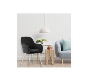 Pack 2 sillas de comedor Alessandro Negro