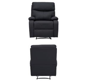 Berger Reclinable Milan Pu Negro