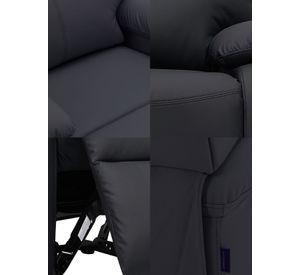 Berger Reclinable Milan Pu Negro