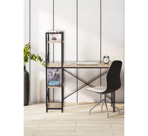 Escritorio Industrial Iron con Repisas 120x100x52 Cm