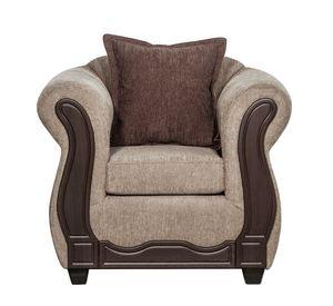 Juego de Living 3 2 1 1 Barcelona Beige