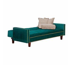 Futon Sofa Cama Vanguardia 200 x110 Verde - Beige