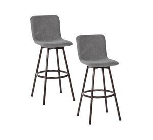 Pack 2 Piso de Bar Brickman Gris