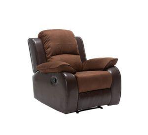 Berger Reclinable Thompson Pu + Microfibra Daniels U9000r