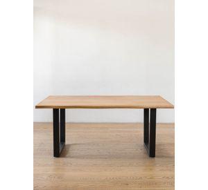 Mesa De Comedor Montblanc Negra Roble