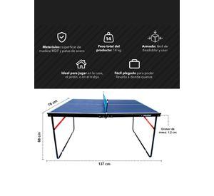 Mini Mesa De Ping Pong Portátil
