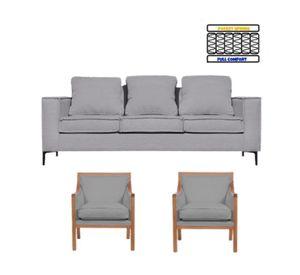 Living Urbano 311 Gris resorte pocket